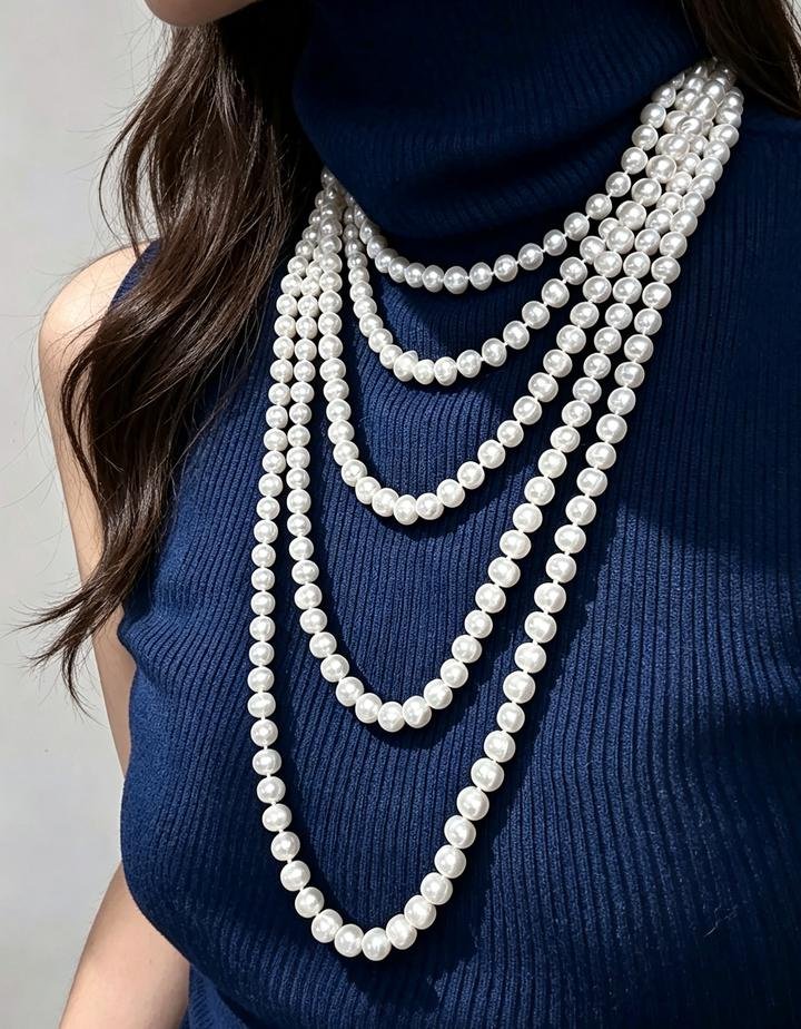 Blog 7: Multi-Strand Pearl Necklaces