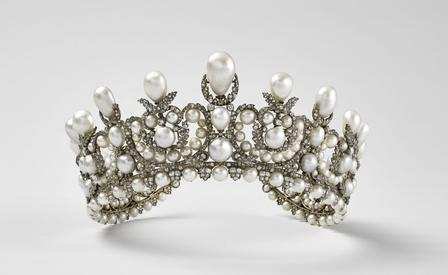 Empress Eugénie Pearl Tiara