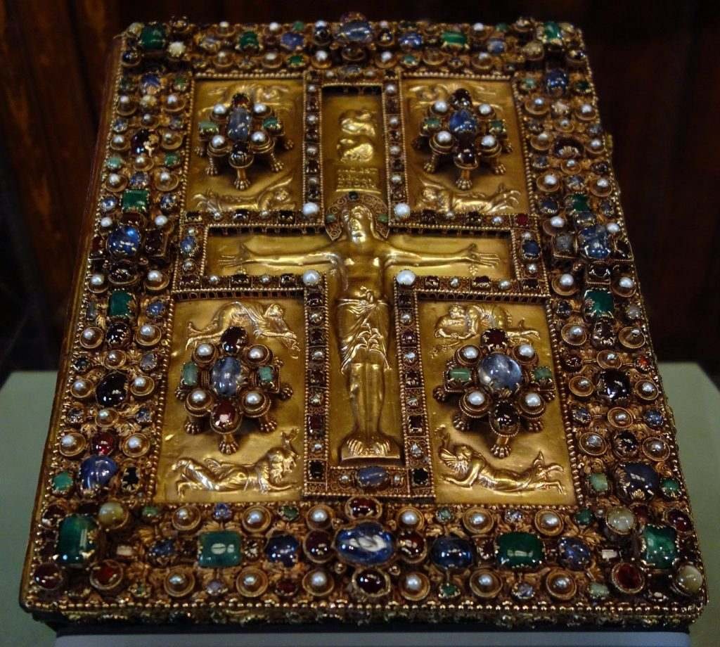 The Lindau Gospels — Jeweled Book Cover